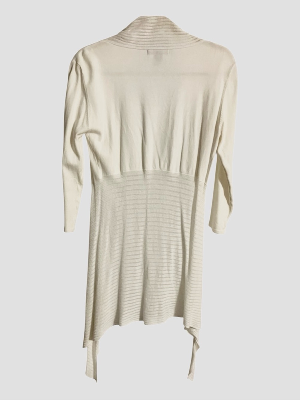 Willie Smith White/Cream Open Front Cardigan Sweater – Size M - Picture 3 of 7